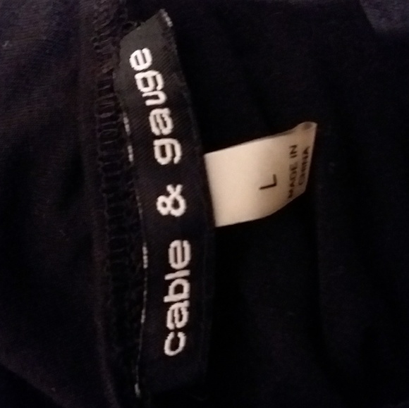 Cable & Gauge Jeweled Self Tie Halter Top - Picture 3 of 7